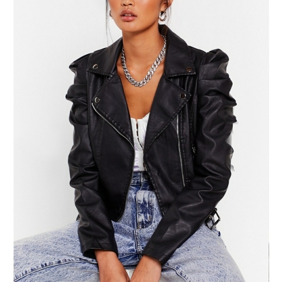 Nasty Gal Jackets & Blazers - Nasty Gal Moto Jacket